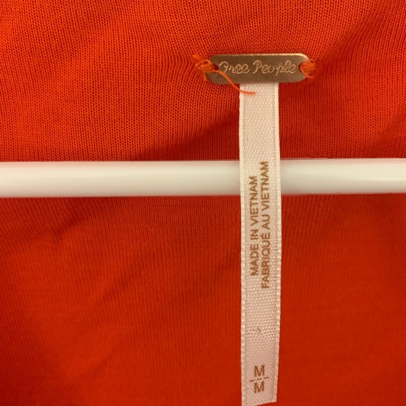 Free People size medium red long sleeve dress - Picture 5 of 5